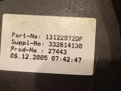 Schalthebel OEM 13122972DF für Opel Tigra B Meriva A