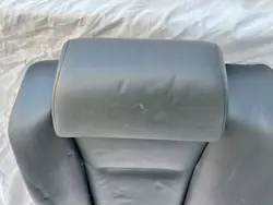 BMW E65 NAPPA baksätes ryggstöd vänster svart läder