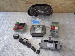 Unité de contrôle moteur ensemble immobilisateur Fiat Bravo II 1.6 M-JET