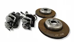 BMW OE LAA27436 bakre bromsskivor och bromsok set