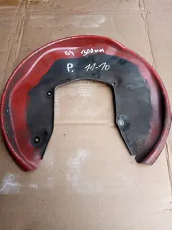 Audi A4 B7 Bakre Höger Bromsskiva Täckplåt 4F0615612