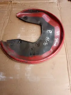 Plaque de couverture de disque de frein arrière droite Audi A4 B7 4F0615612