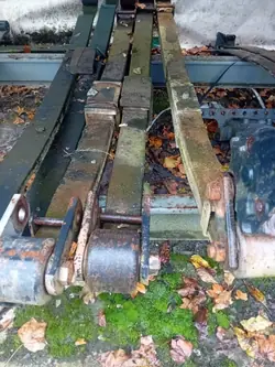 Bladfjäder MAN F2000 OEM 81434026293 - Begagnad
