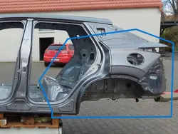 Chery Omoda 5 2024 Hinterer Kotflügel links/rechts OEM OMO5,867498733
