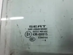 SEAT OE TOC49640 Vitre Portière Droite Arrière