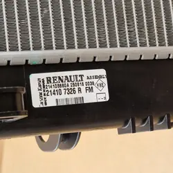 Gebrauchter Wasserkühler OEM 51SOC 214107326R für Dacia/Renault