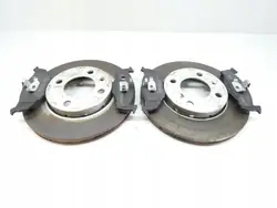 OEM TARCZA HAMULCOWA PRZÓD KLOCKI VW POLO III 6N2 1.4 AUD LIFT 99-01 240MM KPL Kit Freins Avant
