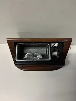 Aschenbecher Mercedes W124 Zebrano Holz OEM 004179