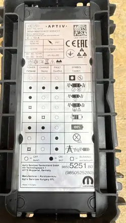 Câble de charge secteur Peugeot Citroen OEM 9850525180