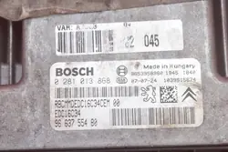 Unidade de controle do motor Peugeot 207 1.6 HDI 9663755480