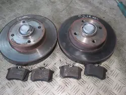 Bremscheiben und Beläge hinten OEM TARCZE KLOCKI TYŁ CITROEN C4