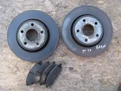 Jeep Commander I etujarrulevy 385mm OEM
