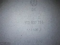 VW fönsterregulator OEM 1T0837756 för Caddy 2006