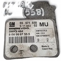 Unidade Controle Motor OEM 55571558 para Opel Zafira B