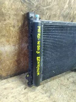 Water + airconditioningradiator Mercedes W203