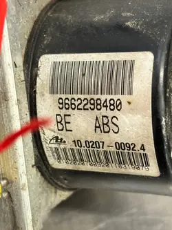 ABS Jarruppumppu Ohjausyksikkö Peugeot Citroen 9662298480