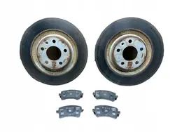 Discos e pastilhas de freio traseiros AUDI Q5 8R