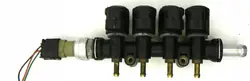 Carril inyector BRC Alba E09320014 para Sequent 4cil