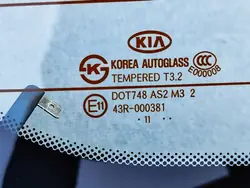 KIA PICANTO SZYBA TYŁ OEM Vitre Arrière pour 2011-2016