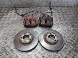 Kit de freno delantero OEM TARCZE HAMULCOWE PRZÓD + KLOCKI + ZACISKI PEUGEOT 607 I