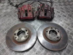 Kit de frein avant OEM TARCZE HAMULCOWE PRZÓD + KLOCKI + ZACISKI PEUGEOT 607 I