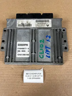 RENAULT CLIO II LIFT 1.2 B Motorstyrning 8200153834