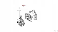 Compresseur A/C NISSAN NP300 NAVARA 2.5L diesel OEM 92600KH70A
