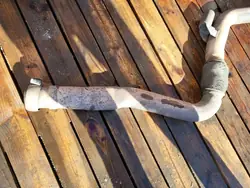 Tubo de escape Mercedes-Benz OEM AYN7267 Usado