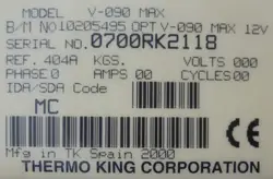 Thermo King V-090 MAX Kühlaggregat für LKW