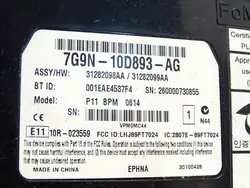 Jaguar XF X250 Bluetooth-modul OEM 7G9N-10D893-AG