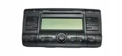 Radio Skoda Octavia II OEM 1Z0035161C - Usado