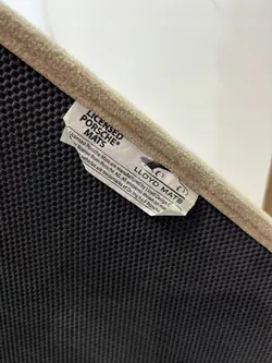 Alfombrilla delantera izquierda OEM 7P5 888.15X54G.325 Porsche Cayenne