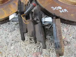 Disques & Plaquettes Frein Mercedes GAŁA2 Arrière