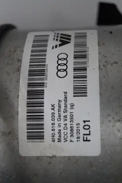 Audi A8 S8 Amortecedor Pneumático Dianteiro Esquerdo OEM