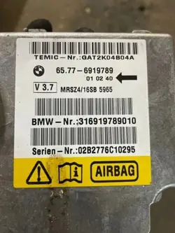 BMW Airbag-moduuli OEM 02B2776C10295 5-sarja E39