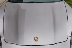 Porsche Motorabdeckung PLATINSILBER für Panamera 970