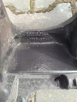 Fjäderfäste OEM 2831531/2831533 för Scania