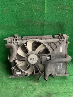 Chłodnice komplet wentylator Toyota Auris I 1.4 D4D diesel WWA