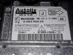 2011 Peugeot 207 CC ECU 9664402580
