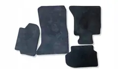 Tapetes BMW YTY4455 Preto Veludo para Série 5