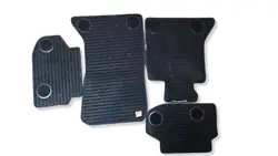 BMW YTY4455 Teppichsatz Schwarz Velours für 5er Reihe