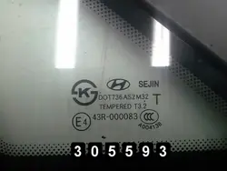 Hyundai kvartsfönster OEM AM-305593 - Begagnad
