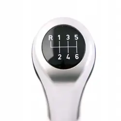 Pommeau de vitesse BMW OEM 7529088 6 vitesses - Chrome