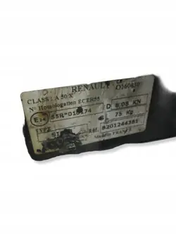 Barre de remorquage Dacia OE FMS5553 pour Lodgy