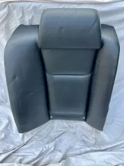 BMW E65 NAPPA baksätesryggstöd höger svart läder