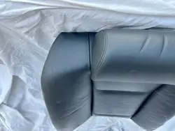 BMW E65 NAPPA baksätesryggstöd höger svart läder
