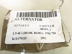 Alternateur RENAULT SCENIC 2 II 03-09r 1.9 DCI 155A 8200138269