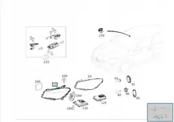 MERCEDES CLA 117 W117 Rechter Koplamp
