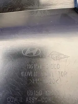 Couvre-par-brise Hyundai IONIQ 5 OEM 86151-GI000