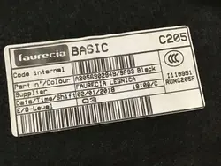 Prateleira porta-malas traseira Mercedes C205 OEM A2056902949